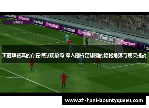 英冠联赛真的存在假球现象吗 深入剖析足球圈的隐秘角落与现实挑战
